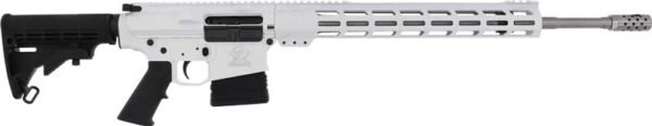 GL1065SSWHT.jpg GLFA AR10 RIFLE 6.5CM 20" S/S - BBL 10-SHOT WHITE