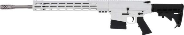 GL1065SSWHT_LEFT.jpg GLFA AR10 RIFLE 6.5CM 20" S/S - BBL 10-SHOT WHITE