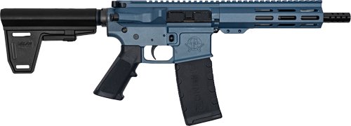GLFA AR15 PISTOL W/BRACE 223 - WYLDE 7.5" NITRIDE TITANIUM