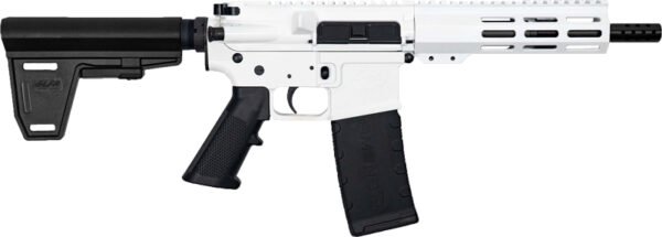 GL15223PBWHT_1.jpg GLFA AR15 PISTOL W/BRACE 223 - WYLDE 7.5" BBL NITRIDE WHITE