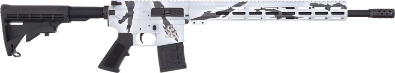 GL15223PSNO GLFA AR15 RIFLE 223 WYLDE - 16" NIT BBL PURSUIT SNOW CAMO