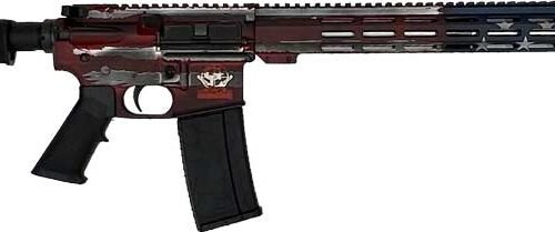 GL15223SSFAMF.jpg GLFA AR15 BATTLEWORN 223 WYLDE - 16" S/S BBL AMERICAN FLAG