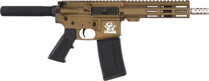 GL15223SSPBRZ_1.jpg GLFA AR15 PISTOL 223 WYLDE - 7.5" STAINLESS BBL BRONZE