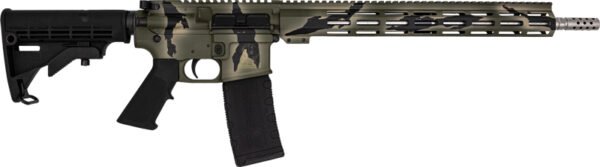 GL15223SSPGRN.jpg GLFA AR15 RIFLE 223 WYLDE - 16" S/S BBL PURSUIT GREEN CAMO