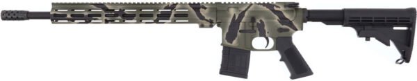 GLFA AR15 450 BUSHMASTER - 18" NIT BBL PURSUIT GREEN CAMO