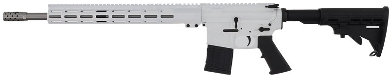 GLFA AR15 450 BUSHMASTER - 18" S/S BBL WHITE