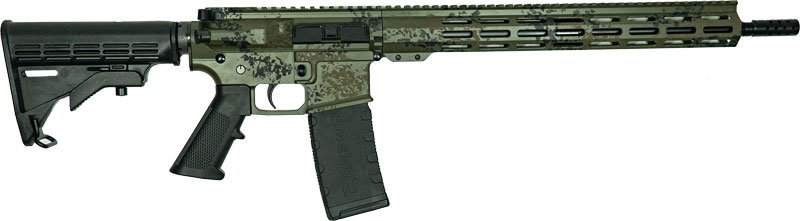 GL15LGRNRBUNDLE GLFA AR15 RIFLE 223 WYLDE - BUNDLE W/ 5 KNIVES LICHEN GRN