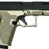 GLFA 19 STRIKER 9MM 4" 15 SHOT - BLACK SLIDE PLATINUM FRAME
