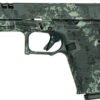 GL19LGRYBUNDLE_LEFT.jpg GLFA 19 STRIKER 9MM BUNDLE - W/ 3 KNIVES LICHEN GREY