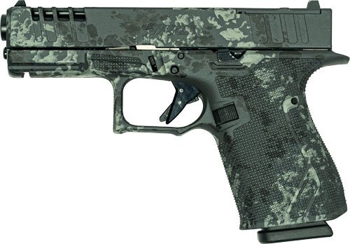 GL19LGRYBUNDLE_LEFT.jpg GLFA 19 STRIKER 9MM BUNDLE - W/ 3 KNIVES LICHEN GREY
