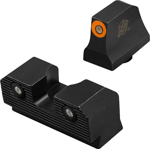 GLR206P6N.jpg XS R3D 2.0 FOR GLOCK 43X/48 - OPTIC/SUPRSR HEIGHT ORANGE TRI