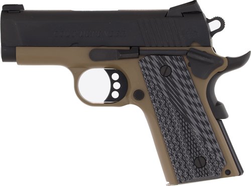 COLT DEFENDER 45ACP 3" 7RD FDE - CERAKOTE BLUED G10 GRIPS