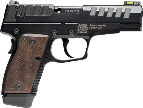 KEL-TEC P15 9MM COMPACT 15 RD - HI-VIZ SGTS HC NITRIDE BLK