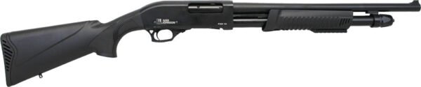 IVER JOHNSON PUMP 12GA 3" 18" - BLUED SYNTHETIC
