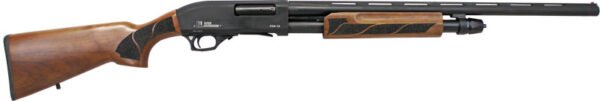 IVER JOHNSON PUMP 20GA 3" - 28"VR BLACK WALNUT