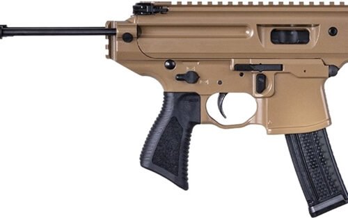 SIG MPX COPPER HEAD 9MM 3.5" - 2-POSITION BRACE (1)20RD TAN