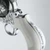 CIMARRON HUCKLEBERRY 45LC - 3.5" NICKEL ENGRAVED B-HEAD