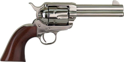 CIMARRON PISTOLERO 22LR - FS 4.75" 10-SHOT NICKEL WALNUT