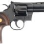 COLT PYTHON 357MAG 4.25" 6RD - BLUED WALNUT GOLD MEDALLION