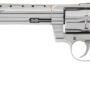COLT PYTHON 357MAG 8" 6RD - STAINLESS WALNUT GRIPS