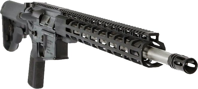 GRF00047_FRT-RIGHT-ANGLE.jpg RF FR18-223W-SS-15RPR-B5 RIFLE - 223 WYLDE 18" STAINLESS BBL.