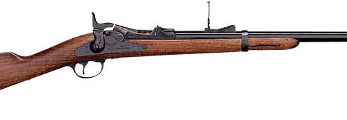 PEDERSOLI SPRINGFIELD TRAPDOOR - CARBINE 45-70 BLUED WALNUT