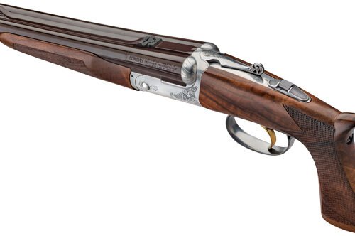 PEDERSOLI HOWDAH DELUXE 45/410 - 10.25" 3" WOOD/BLUED