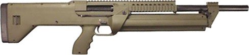 SRM 1216 12GA. 3" 18.5" BARREL - 16-SHOT FLAT DARK EARTH STOCK