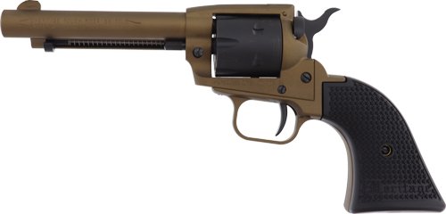 HERITAGE 22LR 4.75" BURNT - BRONZE STEEL FRAME POLYMER