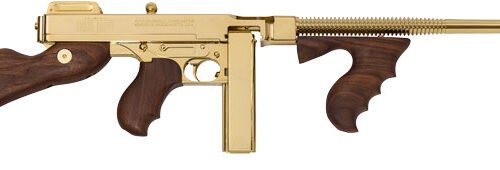 THOMPSON 1927A1 45ACP CARBINE - TITANIUM GOLD W/50RD & 20RD