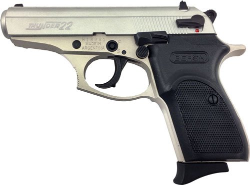 BERSA THUNDER 22LR FS - 10+1 SHOT SATIN NICKEL SYN
