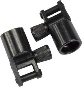 GROVTEC PUSH BUTTON BASE TO - SWIVEL STUD ADAPTOR BLACK