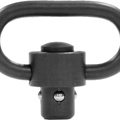 GROVTEC SINGLE HD PUSH BUTTON - SWIVEL BLACK NITRIDE 1.25" 1PK