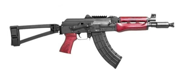 ZASTAVA ZPAP92 PISTOL 7.62X39 - 30RD BRACE SERBIAN RED WOOD