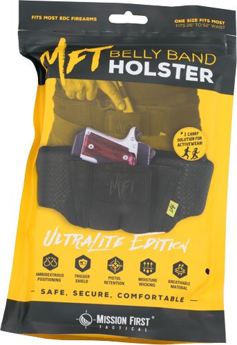 MFT ULTRALITE BELLY BAND - HOLSTER 26" TO 52" WAIST SIZE