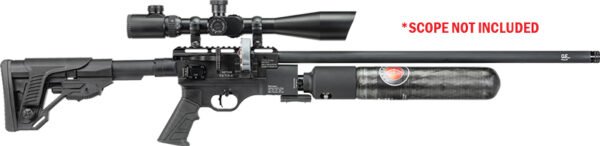 HATSAN FACTOR RC .22 PCP - SIDE LEVER 2-MAGS BLACK