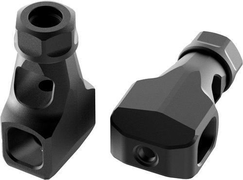 AUDERE HAMMERHEAD MUZZLE BRAKE - .338 CAL 5/8"-24 MATTE BLACK