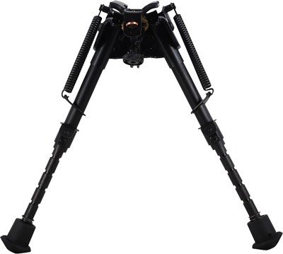 HARRIS BIPOD SERIES S MOD. BRM - 6"-9" W/LEG EXT. NOTCHES BLACK