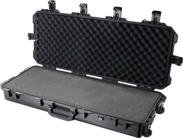 IM3100_OPEN.jpg PELICAN IM 3100 STORM LONG GUN - CSE W/ WHEELS/FOAM 36" GUN BLK