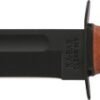 KA-BAR FIGHTING/UTILITY KNIFE - 7" W/LEATHER SHEATH US ARMY