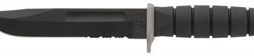 K1282.jpg KA-BAR D2 EXTREME KNIFE - 7" SERR W/PLASTIC SHEATH