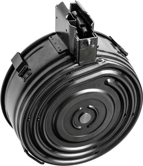 KCI USA INC MAGAZINE AK-47 - 7.62X39 75RD BLACK STEEL