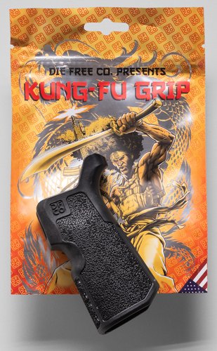 DIE FREE CO KUNG FU GRIP BLACK - 12 DEGREE GRIP ANGLE