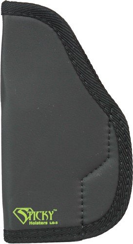 STICKY HOLSTERS LARGE AUTOS - UP TO 4.75" BARREL RH/LH BLACK