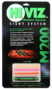M200.gif HIVIZ M200 SHOTGUN FRONT SIGHT - MAGNETIC FOR .171-.265" RIBS