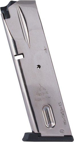 MEC-GAR MAGAZINE S&W 5900 - SERIES 9MM LUGER 15RD NICKEL