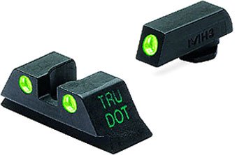 MEPROLIGHT NIGHT SIGHT FIXED - SET GREEN FOR GLOCK 20/21/36