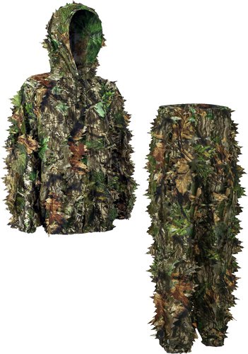 TITAN LEAFY SUIT MOSSY OAK - OBSESSION NWTF S/M PANTS/TOP