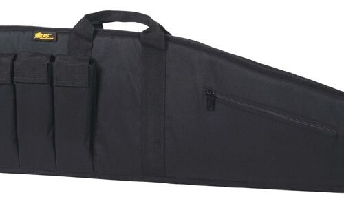 US PEACEKEEPER 35" MSR CASE BL - 4 MAG POUCHES 600 DENIER BLACK