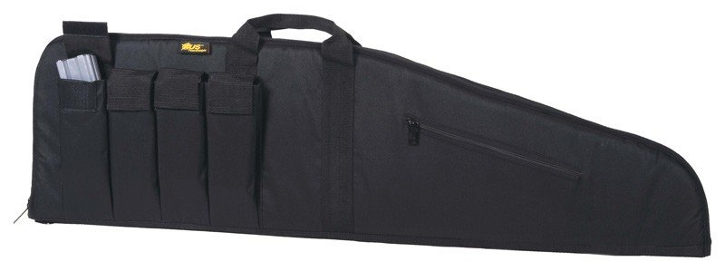 P20035.jpg US PEACEKEEPER 35" MSR CASE BL - 4 MAG POUCHES 600 DENIER BLACK